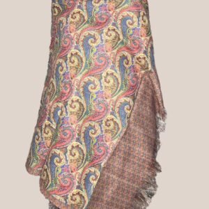 Elegant Digital Print Woolen Shawl-0005