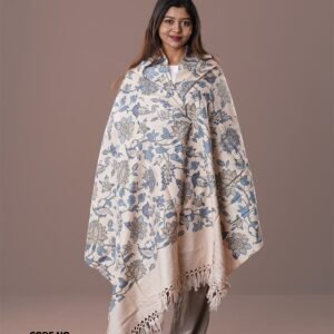Elegant Digital Print Woolen Shawl-0008