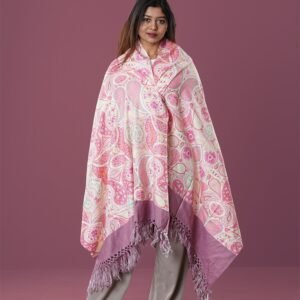 Elegant Digital Print Woolen Shawl-0028
