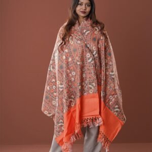 Elegant Digital Print Woolen Shawl-0039