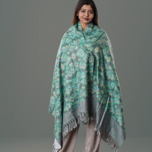 Elegant Digital Print Woolen Shawl-0056