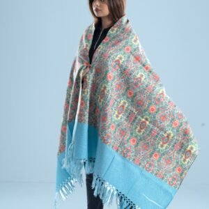 Elegant Digital Print Woolen Shawl-0041